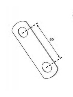 SOPORTE CINTURON 65 MM/PACKS 100 UN