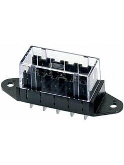 CAJA DE FUSIBLES (10 CONEX PLANAS)