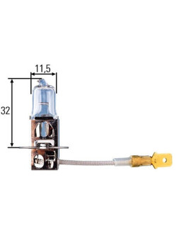 BOMBILLA HALOGENA H3 24V 70W