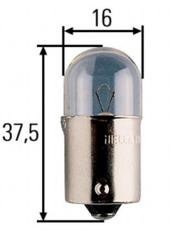 BOMBILLA R19/5 12V 5W