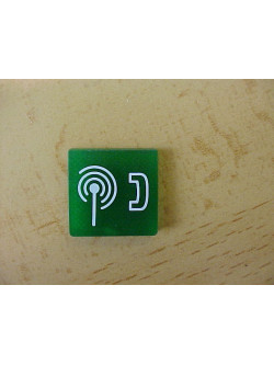 INSERTO PLAQUITA RADIO  TELF 595153