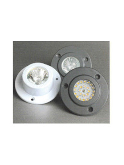 LUZ INTERIOR CON LED GRIS OSCURO